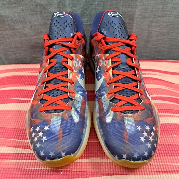 kobe 10 red white and blue